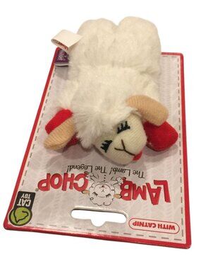 Lamb Chop 5" Cat Nip Plush Cat Toy